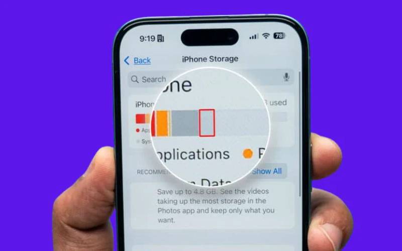 Bật tối ưu hóa lưu trữ iCloud cho ảnh và video